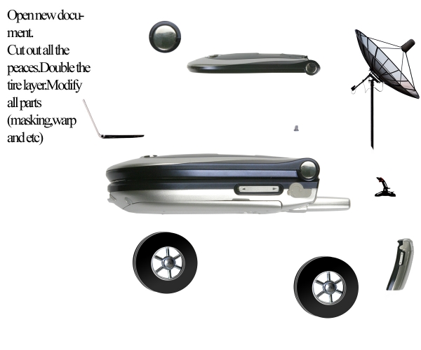 Creation of SMS Car: Step 3